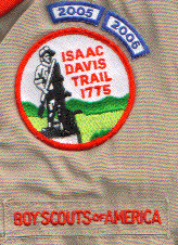 Isaac Davis Trail patch
